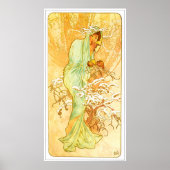 Alphonse Mucha Poster (Vorne)