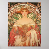 Alphonse Mucha Poster (Vorne)