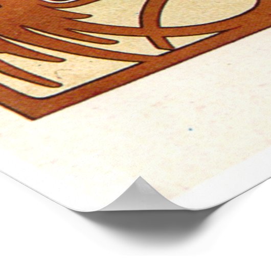 Alphonse Mucha Poster (Ecke)