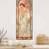 Alphonse Mucha Poster (Küche)