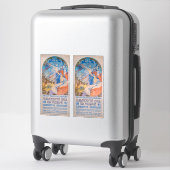 Alphonse Mucha Poster für das Sokol Festival (1926 Aufkleber (Koffer)