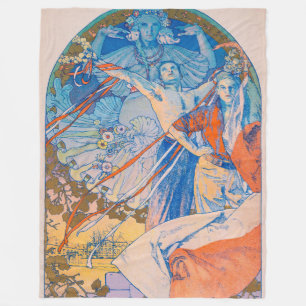 Alphonse Mucha Poster für das Sokol Festival (1926 Fleecedecke
