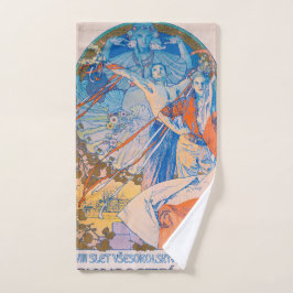 Alphonse Mucha Poster für das Sokol Festival (1926 Handtuch
