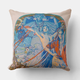 Alphonse Mucha Poster für das Sokol Festival (1926 Kissen