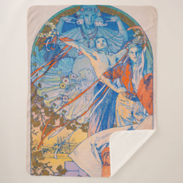 Alphonse Mucha Poster für das Sokol Festival (1926 Sherpadecke