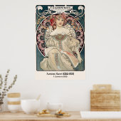 Alphonse Mucha Poster | Jugendstil-Galerie Princip (Küche)