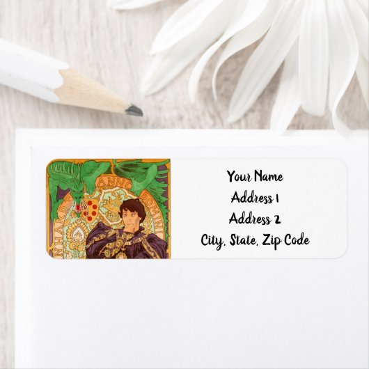 Alphonse Mucha Prince und Dragon (Insitu)