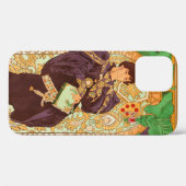 Alphonse Mucha Prince und Dragon Case-Mate iPhone Hülle (Rückseite (Horizontal))