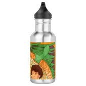 Alphonse Mucha Prince und Dragon Edelstahlflasche (Rechts)