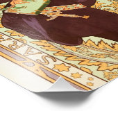 Alphonse Mucha Prince und Dragon Fotodruck (Ecke)