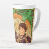 Alphonse Mucha Prince und Dragon Milchtasse (Rechte Ecke)