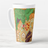 Alphonse Mucha Prince und Dragon Milchtasse (Linke Ecke)
