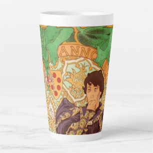 Alphonse Mucha Prince und Dragon Milchtasse