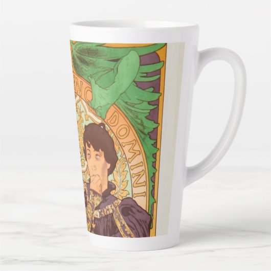 Alphonse Mucha Prince und Dragon Milchtasse (Rechts)
