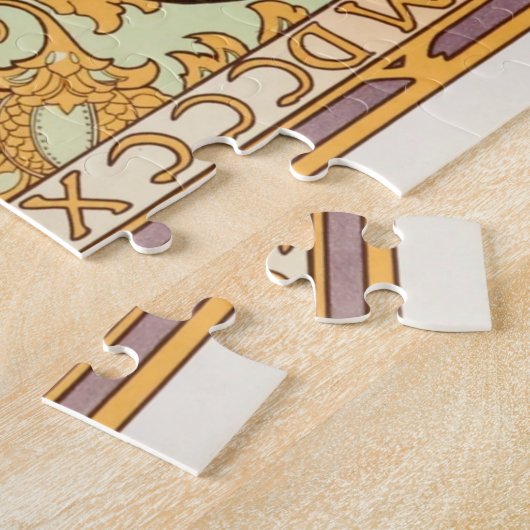Alphonse Mucha Prince und Dragon Puzzle (Seite)