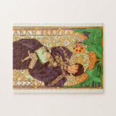 Alphonse Mucha Prince und Dragon Puzzle (Horizontal)