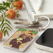 Alphonse Mucha Prince und Dragon Schlüsselanhänger (Vorderseite rechts)