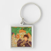 Alphonse Mucha Prince und Dragon Schlüsselanhänger (Vorne)