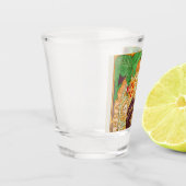 Alphonse Mucha Prince und Dragon Schnapsglas (Links)