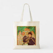 Alphonse Mucha Prince und Dragon Tragetasche (Rückseite)