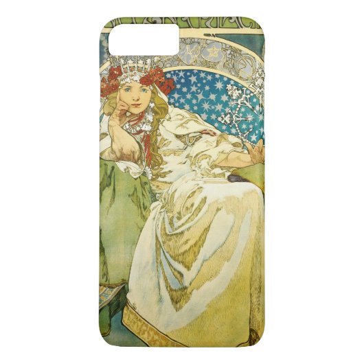 Alphonse Mucha Princess Hyacinth Art Nouveau Case-Mate iPhone Hülle (Rückseite)