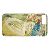 Alphonse Mucha Princess Hyacinth Art Nouveau Case-Mate iPhone Hülle (Rückseite (Horizontal))