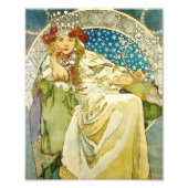 Alphonse Mucha Princess Hyacinth Art Nouveau Fotodruck (Vorne)