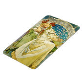 Alphonse Mucha Princess Hyacinth Art Nouveau Magnet (Linke Seite)