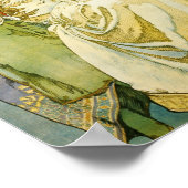 Alphonse Mucha Princess Hyacinth Art Nouveau Poster (Ecke)