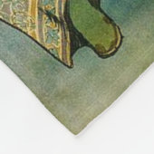 Alphonse Mucha Princess Hyacinth Fleecedecke (Ecke)