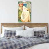 Alphonse Mucha Princess Hyacinth Leinwand Poster (Insitu (Schlafzimmer))