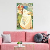 Alphonse Mucha Princess Hyacinth Leinwand Poster (Insitu (Wohnzimmer))