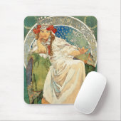 Alphonse Mucha Princess Hyacinth Mauspad (Mit Mouse)