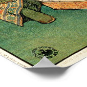 Alphonse Mucha Princess Hyacinth Poster (Ecke)