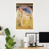 Alphonse Mucha. Princezna Hyacinta, 1911 Poster (Heimbüro)