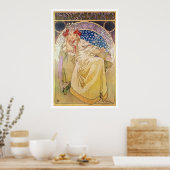 Alphonse Mucha. Princezna Hyacinta, 1911 Poster (Küche)