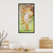 Alphonse Mucha Printemps Spring Poster (Küche)