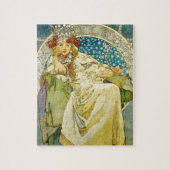 Alphonse Mucha Prinzessin Hyacinth Art Nouveau Puzzle (Vertikal)