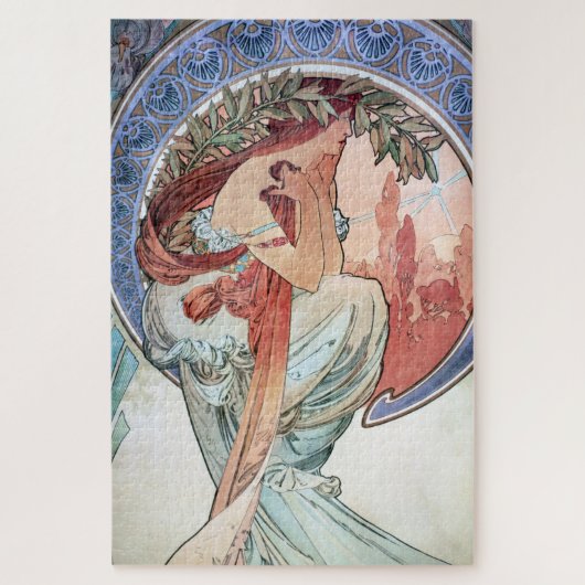 Alphonse Mucha Puzzle (Vertikal)