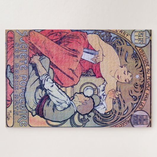 Alphonse Mucha Puzzle (Horizontal)