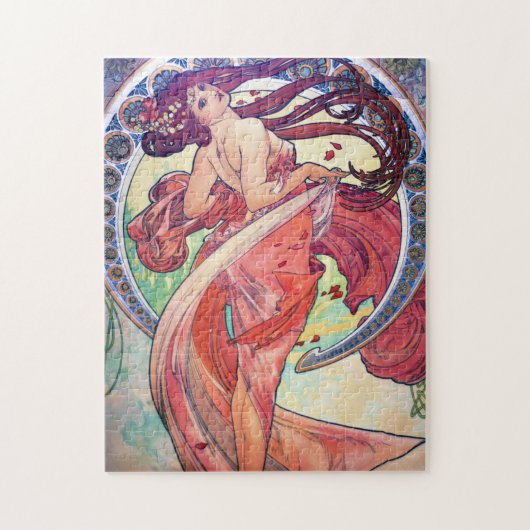 Alphonse Mucha Puzzle (Vertikal)