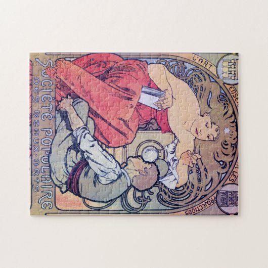 Alphonse Mucha Puzzle (Horizontal)