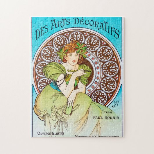 Alphonse Mucha Puzzle (Vertikal)