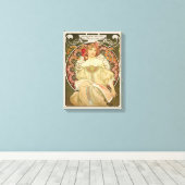Alphonse Mucha Rêverie Daydream CC0103 Art Nouveau Leinwanddruck (Insitu (Holzboden))