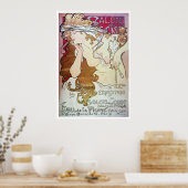 Alphonse Mucha. Salon Des Cent, 1896 Poster (Küche)
