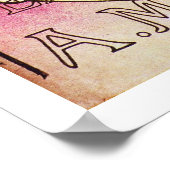 Alphonse Mucha. Salon Des Cent, 1897 Poster (Ecke)