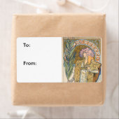 Alphonse Mucha - Sarah Bernhard Painting (Insitu)