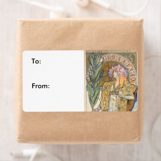 Alphonse Mucha - Sarah Bernhard Painting (Insitu)