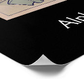 Alphonse Mucha - Sarah Bernhard Painting Poster (Ecke)