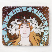 Alphonse Mucha - Sarah Bernhardt Mousepad (Vorne)